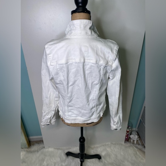 #339 KUT From The KLOTH Evereve Denim Jacket size L - Picture 5 of 12